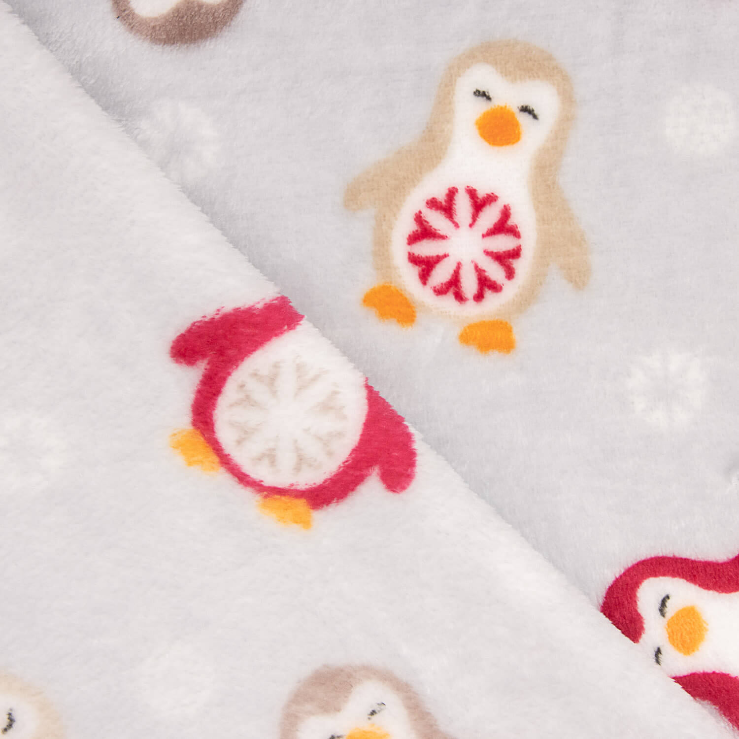 Soft Minky Penguins OEKO-TEX - Ribes y Casals