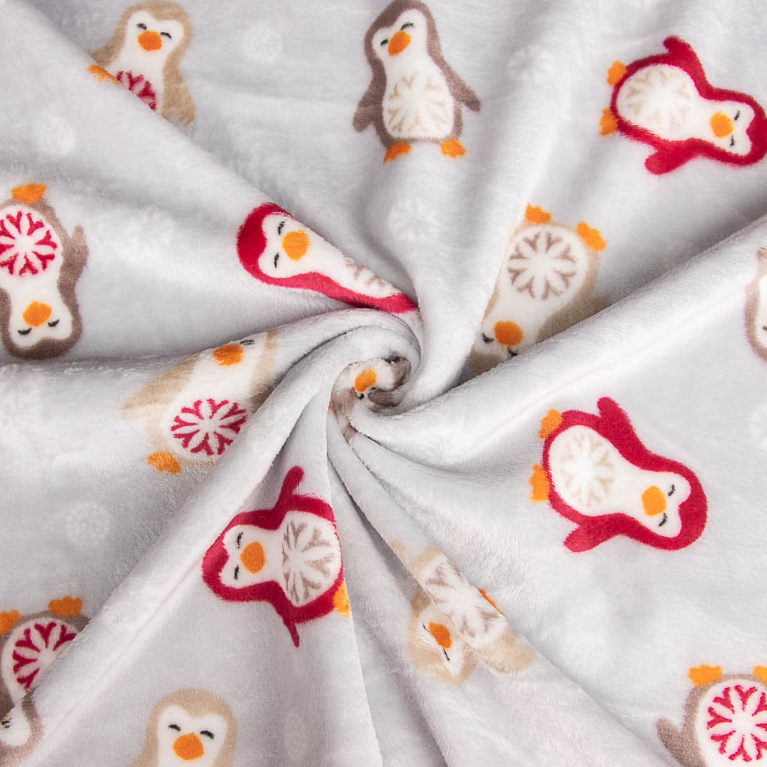 Soft Minky Penguins OEKO-TEX - Ribes y Casals