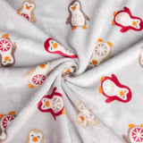 Soft Minky Penguins OEKO-TEX - Ribes y Casals