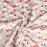 Soft Minky Snowmen  - Ribes y Casals