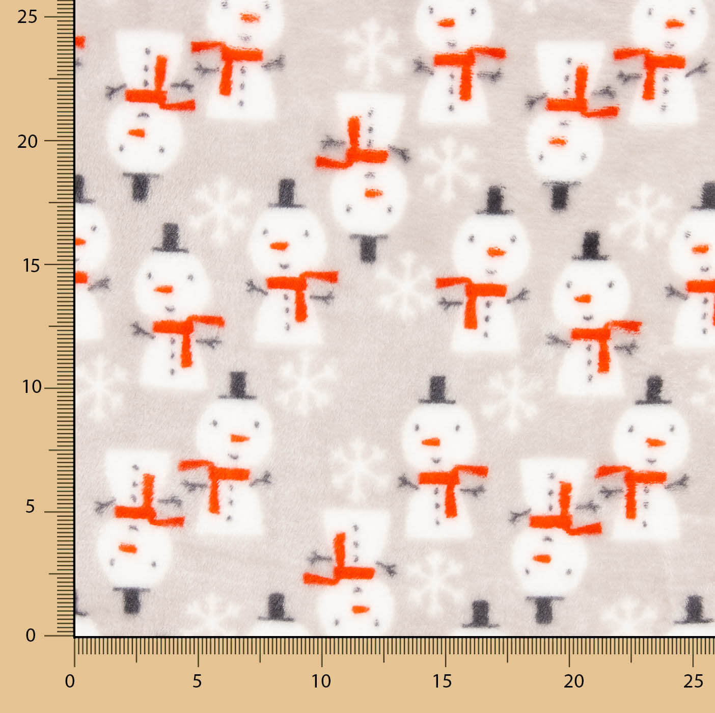 Soft Minky Snowmen  - Ribes y Casals