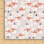 Soft Minky Snowmen  - Ribes y Casals