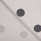 Fama Grey Dots Flocked Grey 30mm - Ribes y Casals