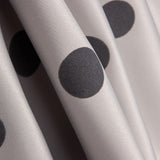 Fama Grey Dots Flocked Grey 30mm - Ribes y Casals