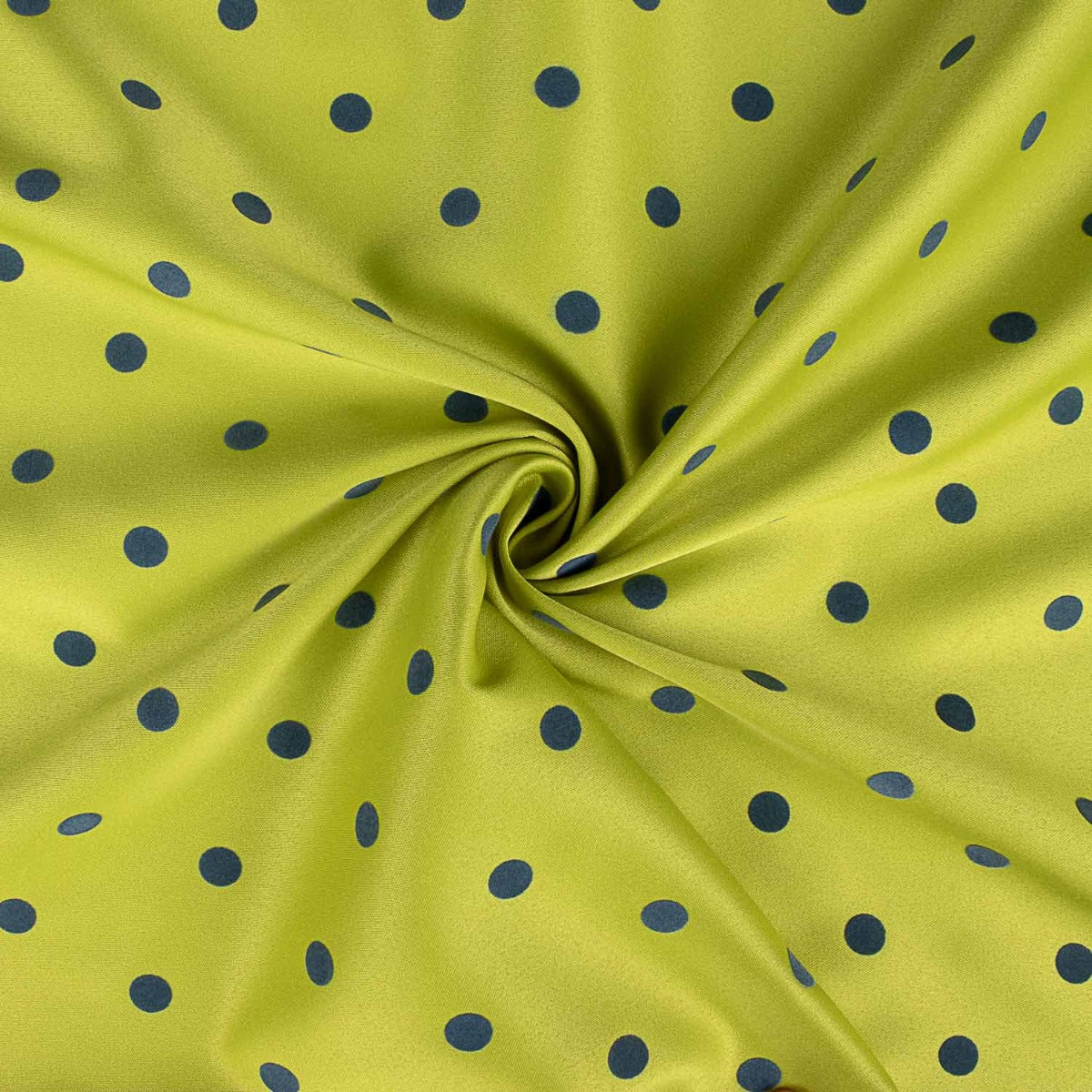 Glossy Fama Stretch Flocked Lime - Ribes y Casals