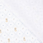 Blue Cotton Piqué Bunnies - Ribes y Casals