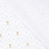 Blue Cotton Piqué Bunnies - Ribes y Casals