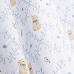 Blue Cotton Piqué Bunnies - Ribes y Casals