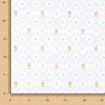 Blue Cotton Piqué Bunnies - Ribes y Casals