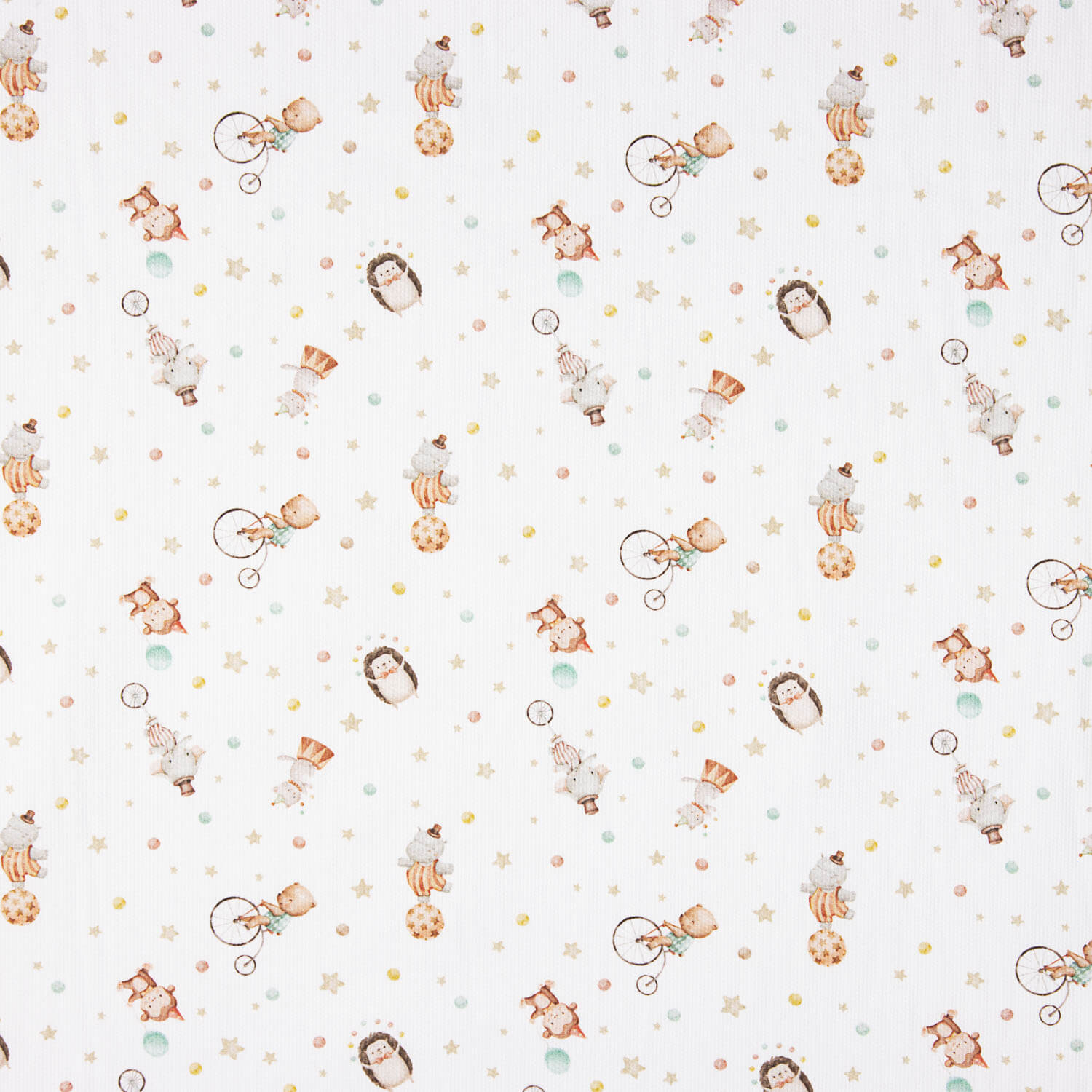 Children's Circus Cotton Piqué - Ribes y Casals