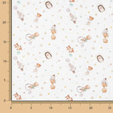 Children's Circus Cotton Piqué - Ribes y Casals