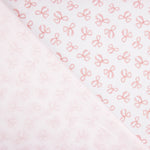 Pink Cotton Piqué with Bows - Ribes y Casals