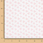 Pink Cotton Piqué with Bows - Ribes y Casals