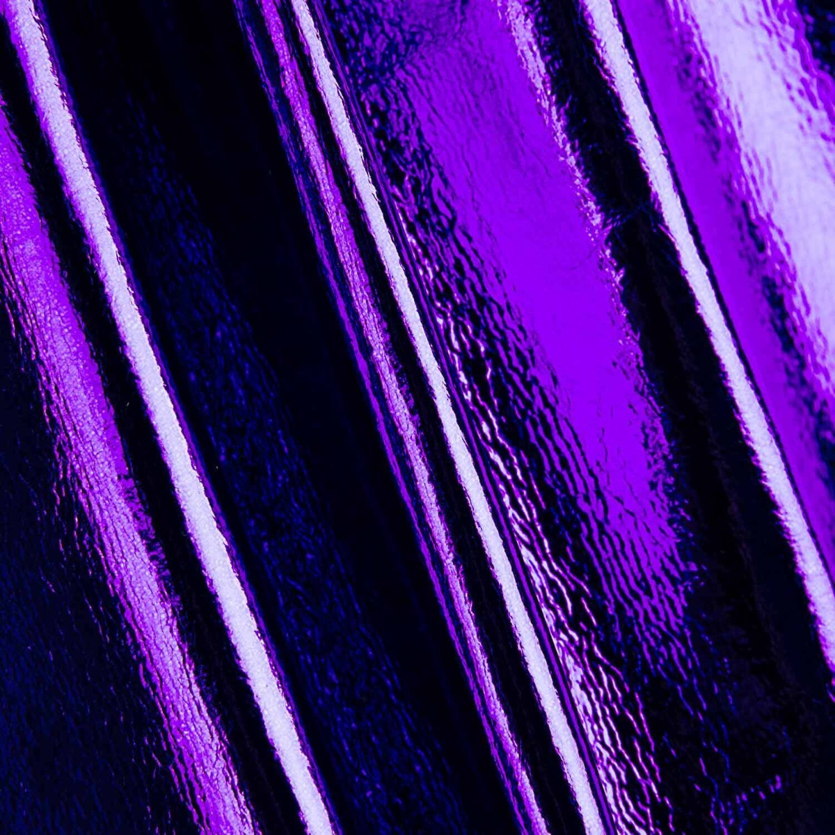 Metallic Laminated Velour Fabric Purple - Ribes y Casals