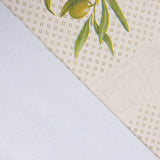 Resin-coated polyester tablecloth, olive green - Ribes y Casals