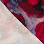 Punto Roma Watercolour Print Bougainvillea - Ribes y Casals