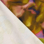 Ochre Brushstroke Print Roma Knit - Ribes y Casals