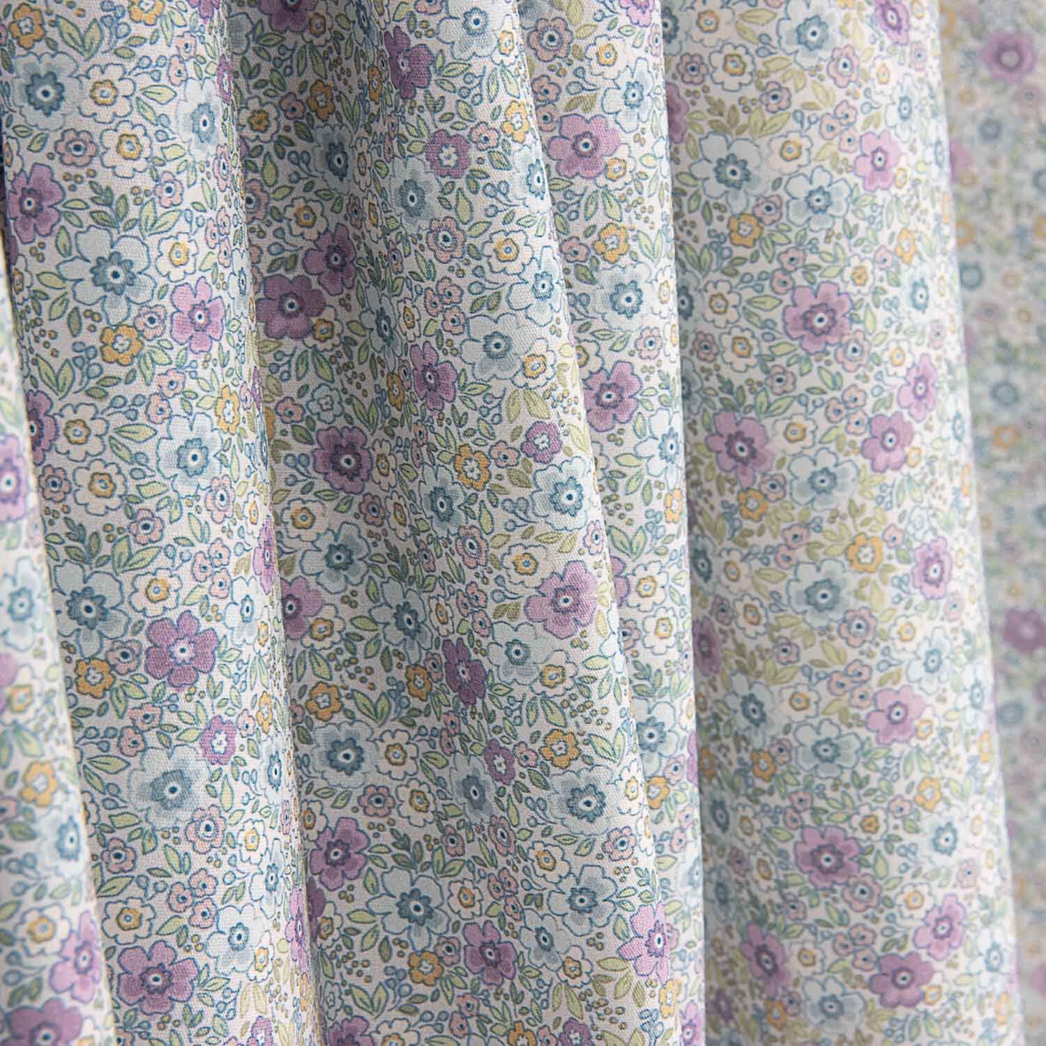 Mini Garden Mauve Cotton Poplin - Ribes y Casals