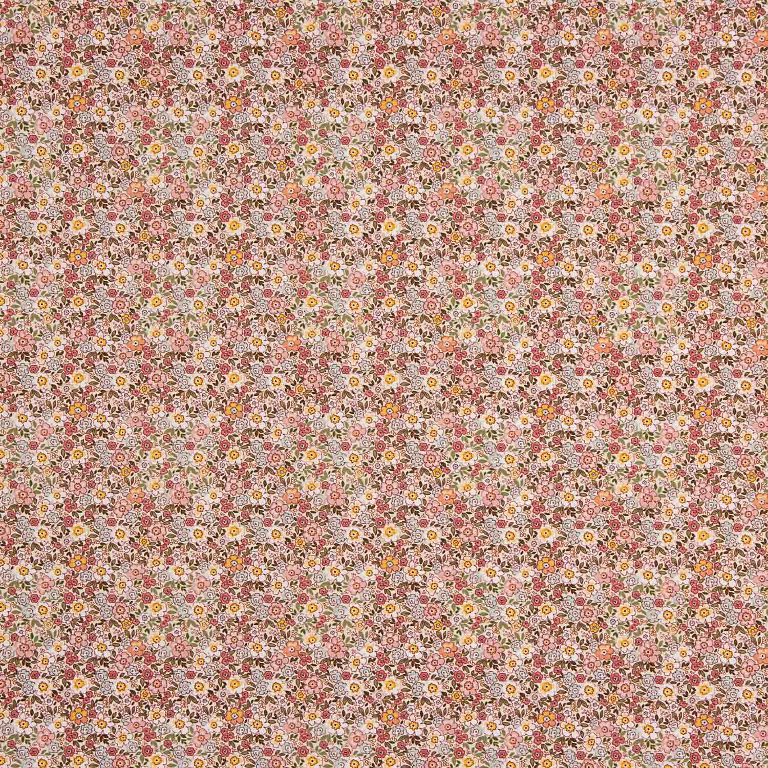 Mini Garden Coral Cotton Poplin - Ribes y Casals