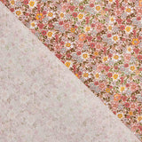 Mini Garden Coral Cotton Poplin - Ribes y Casals