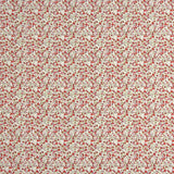 Red Microfloral Cotton Poplin - Ribes y Casals
