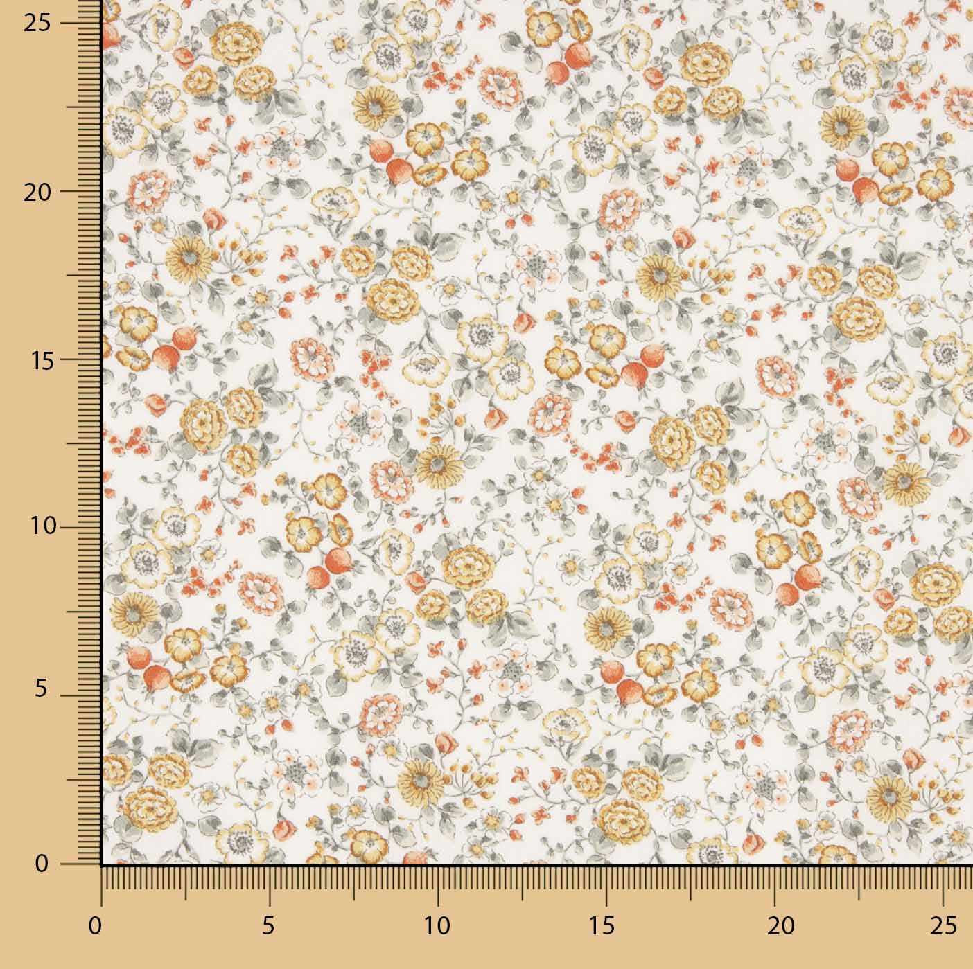 Viyela with Autumn Meadow Printed Print - Ribes y Casals