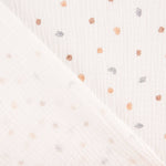 “Forest Dots” Cotton Crinkle Gauze - Ribes y Casals