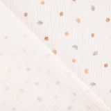 “Forest Dots” Cotton Crinkle Gauze - Ribes y Casals