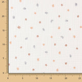 “Forest Dots” Cotton Crinkle Gauze - Ribes y Casals