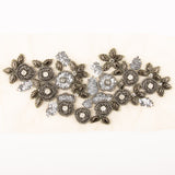 Aplique Pedrería Paola Negro - Ribes y Casals