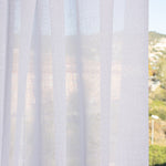 Rustic White Sheer Curtain - Ribes y Casals