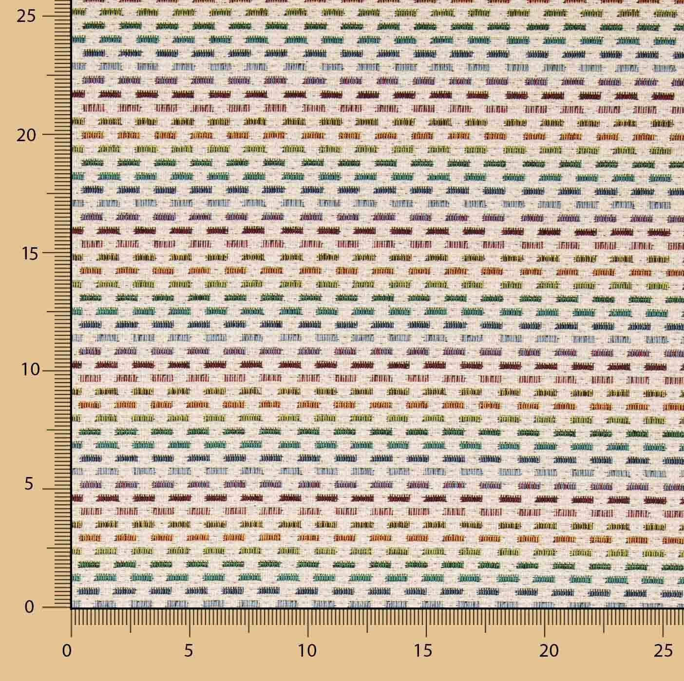 Multicoloured Dotted Stripes Tapestry - Ribes y Casals