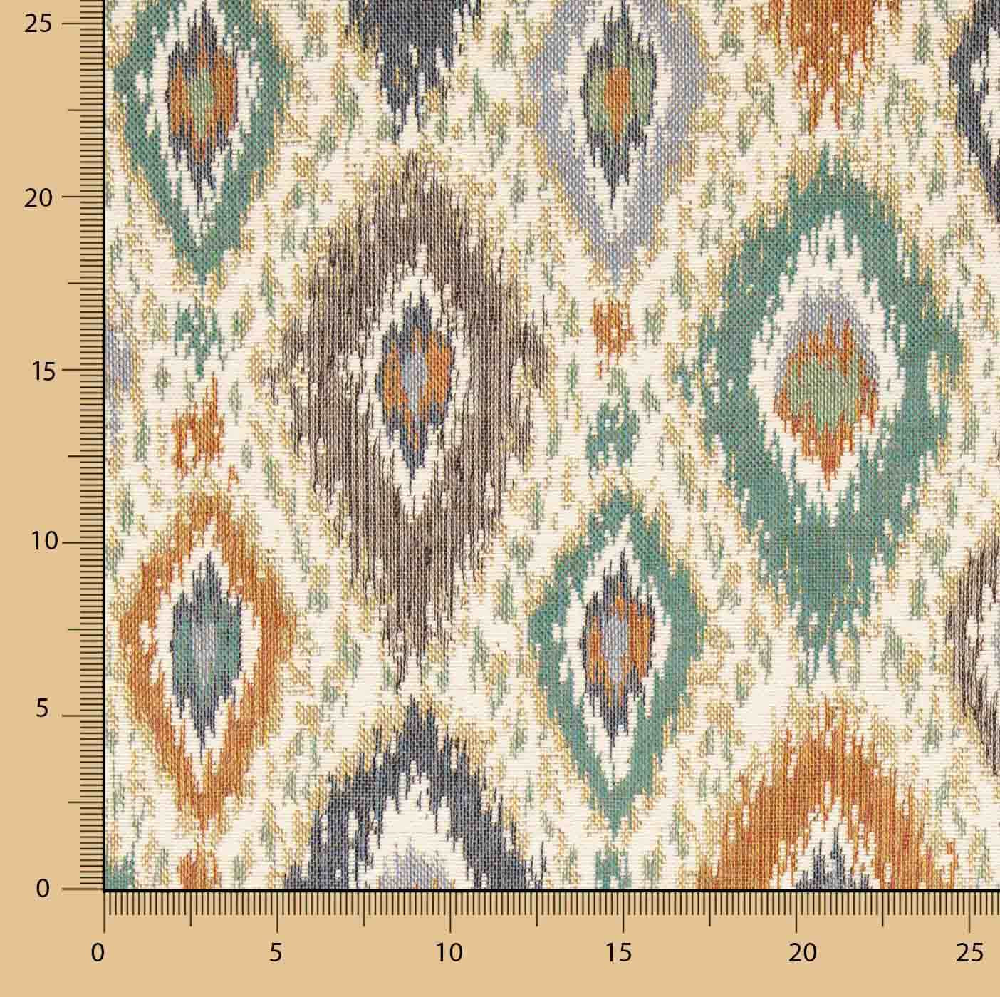 Multicoloured Tribal Ethnic Print Tapestry - Ribes y Casals