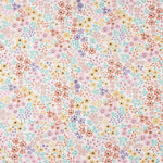 Poplin Cotton Printed Small Flowers Paste - Ribes y Casals