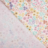 Poplin Cotton Printed Small Flowers Paste - Ribes y Casals