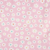 Pink Daisy Print Cotton Poplin - Ribes y Casals