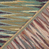 Multicoloured Earth-Toned Ikat Stripes Tapestry - Ribes y Casals