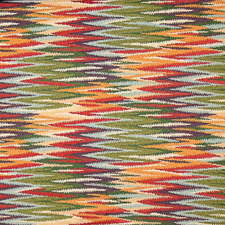 Warm Multicoloured Ikat Stripes Tapestry - Ribes y Casals
