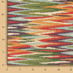 Warm Multicoloured Ikat Stripes Tapestry - Ribes y Casals