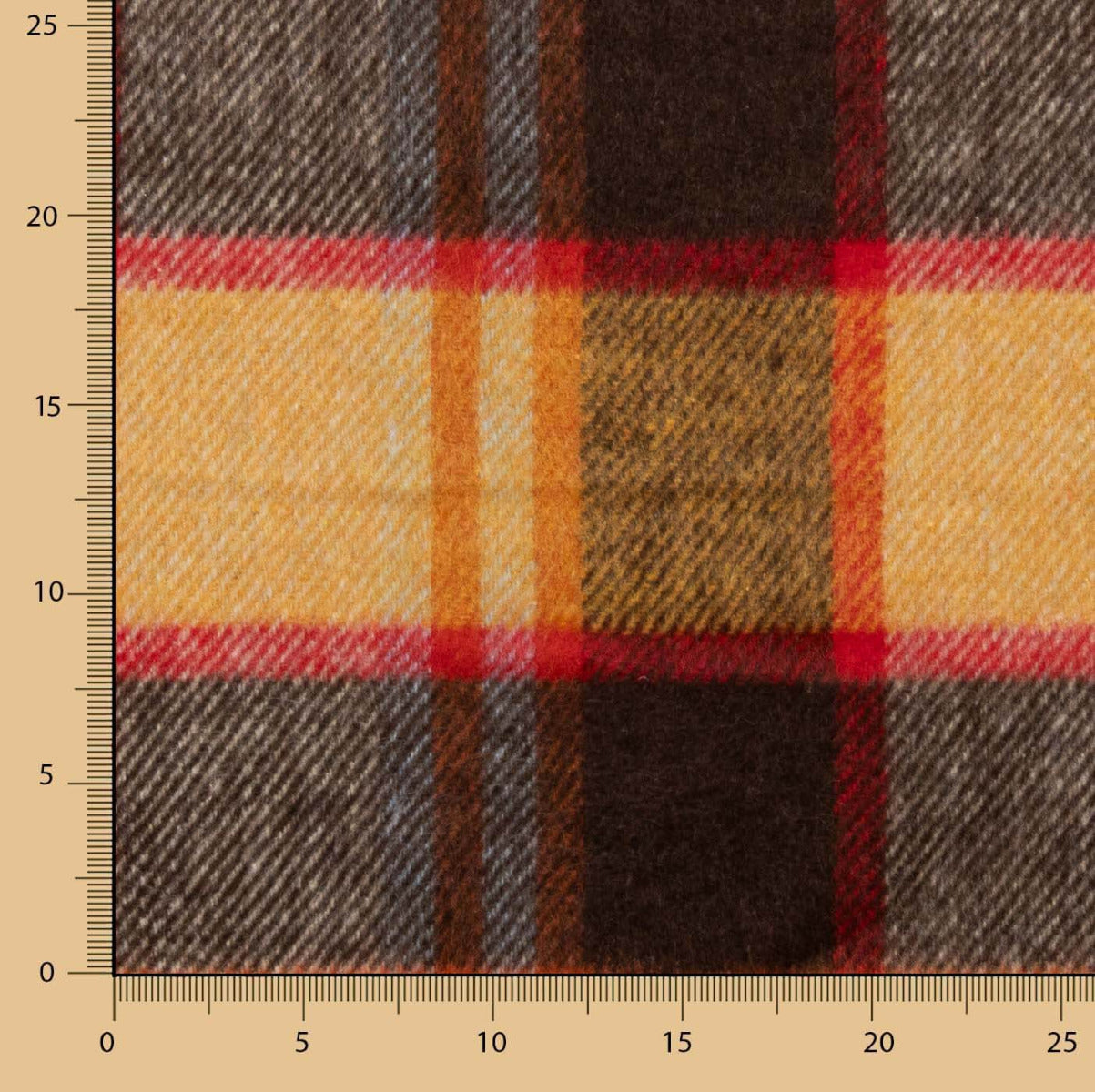Mustard Checks Mouflon - Ribes y Casals
