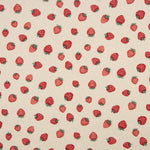Panama Fabric “Culla” Strawberry Print - Ribes y Casals