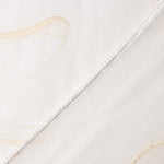 Featherfeather Embroidered Net Net Curtain Sand - Ribes y Casals