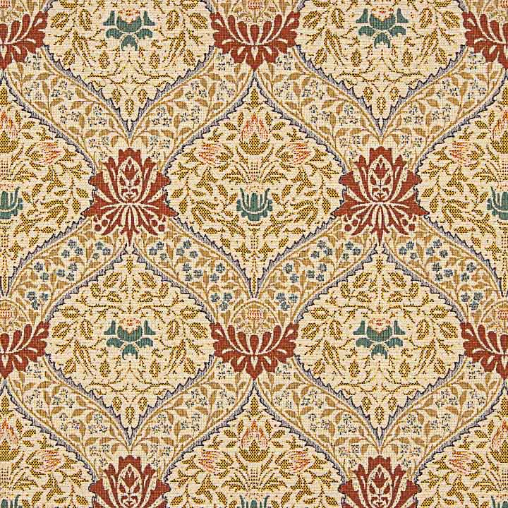 Beige Damask Tapestry - Ribes y Casals