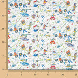 Quilted Liberty Style Cotton with Black Lining - Ribes y Casals