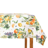 Stain-resistant table linen with citrus fruit design - Ribes y Casals