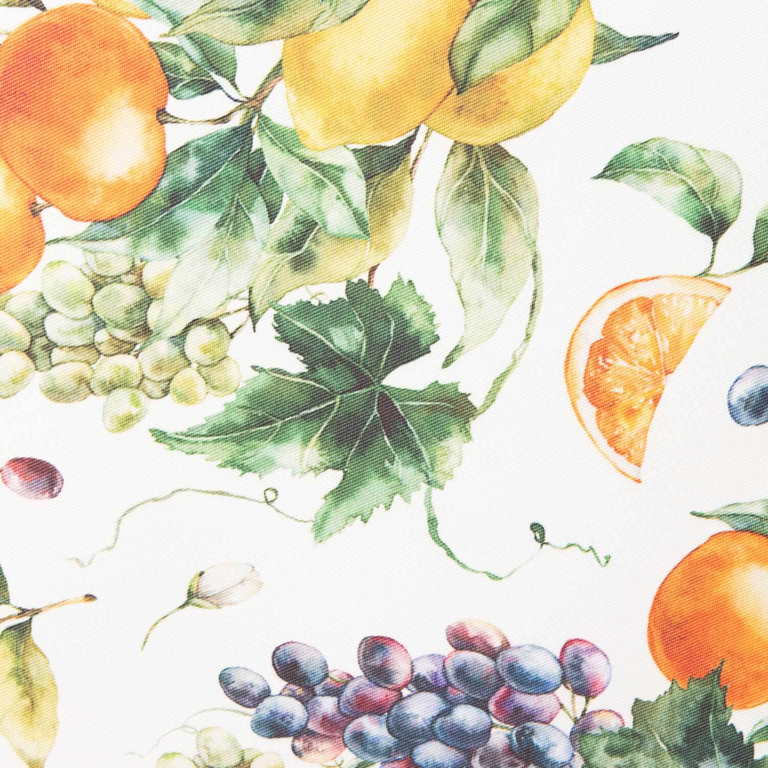 Stain-resistant table linen with citrus fruit design - Ribes y Casals
