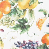 Stain-resistant table linen with citrus fruit design - Ribes y Casals
