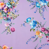 Rustic Floral Print Mauve - Ribes y Casals