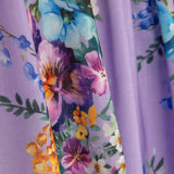 Rustic Floral Print Mauve - Ribes y Casals