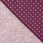 Rustic Moon Print 4mm Burgundy - Ribes y Casals